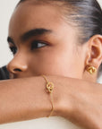 Bracelet Together with zirconia