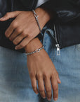 Stainless Steel Box Chain Bracelet 4mm
