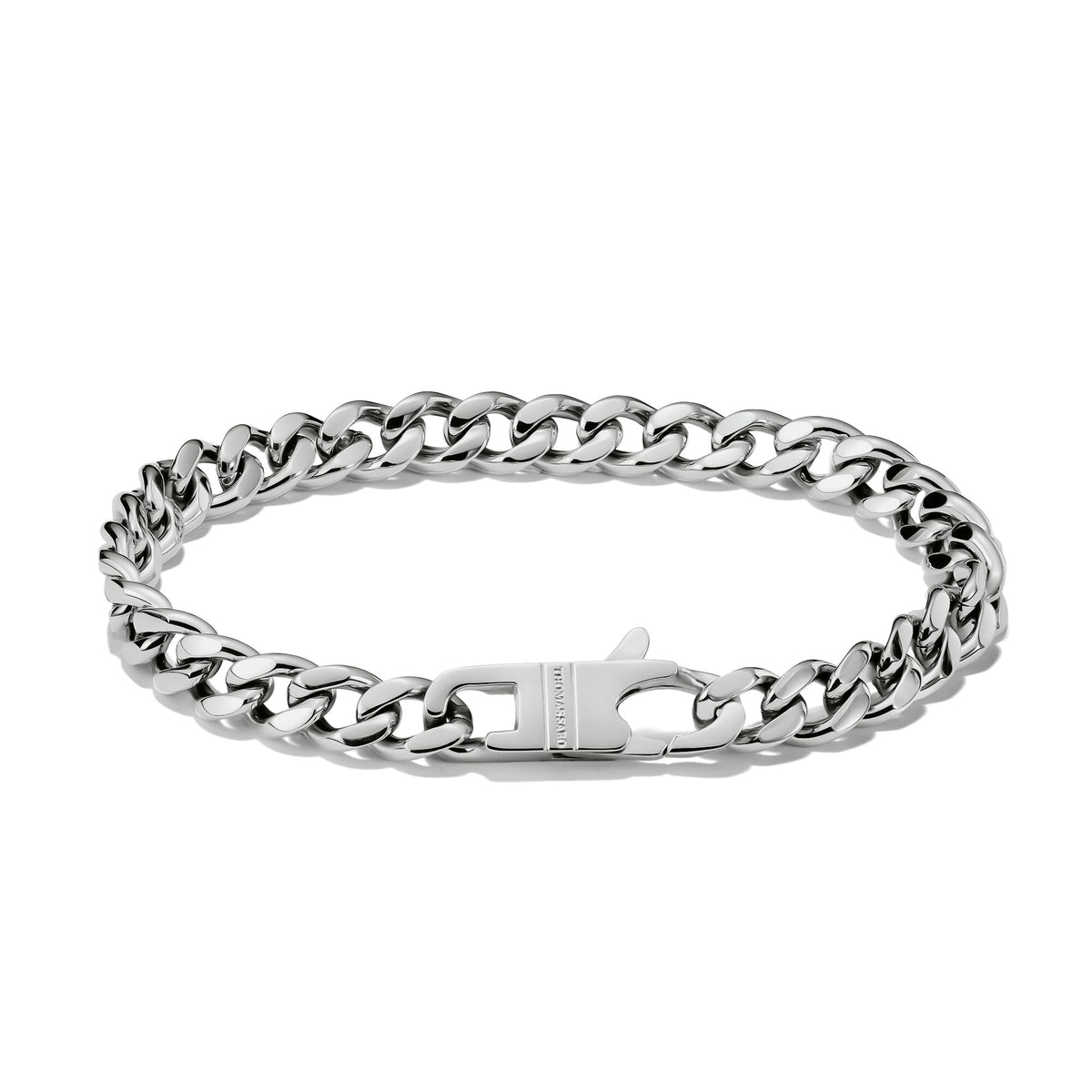 Stainless Steel Curb Chain Bracelet 7mm