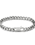 Stainless Steel Curb Chain Bracelet 7mm