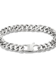 Stainless Steel Curb Chain Bracelet 9mm