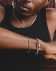 Stainless Steel Snake Chain Bracelet 2mm
