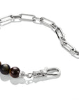 Stainless Steel Tiger's Eye Bead Bracelet