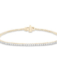 9CT DIAMOND TENNIS BRACELET