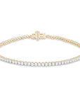 9CT DIAMOND TENNIS BRACELET