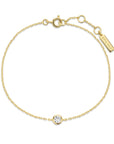 Ania Haie Gold Solitaire Bracelet