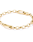 THOMAS SABO Charm bracelet with Connect link Gold