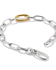 THOMAS SABO Charm bracelet bicolour with Connect link