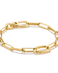 THOMAS SABO Connect Charm bracelet Paperclip Gold