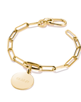 THOMAS SABO Connect Charm bracelet Paperclip Gold