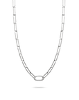THOMAS SABO Connect Charm necklace paperclip Silver