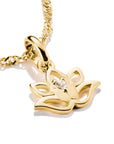 THOMAS SABO Connect Charm lotus flower with stones