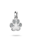 THOMAS SABO Connect Charm paw with stones silver