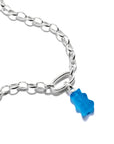 THOMAS SABO Connect Charm Goldbear in blue