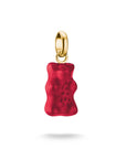 THOMAS SABO Connect Charm Goldbear in red