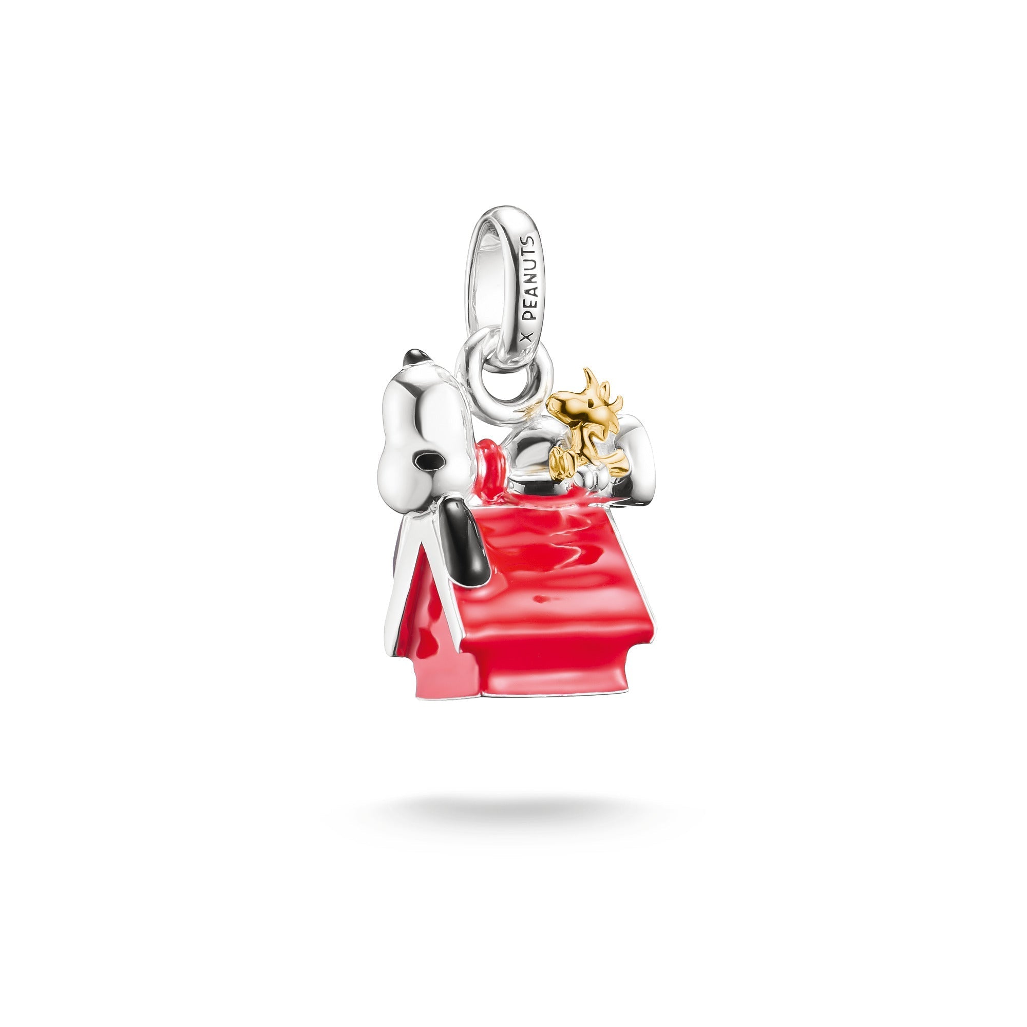 THOMAS SABO Connect Charm Snoopy &amp; Woodstock Doghouse PEANUTS