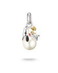 THOMAS SABO Connect Charm Pearl Snoopy & Woodstock PEANUTS