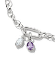 THOMAS SABO Connect Charm Birthstone April
