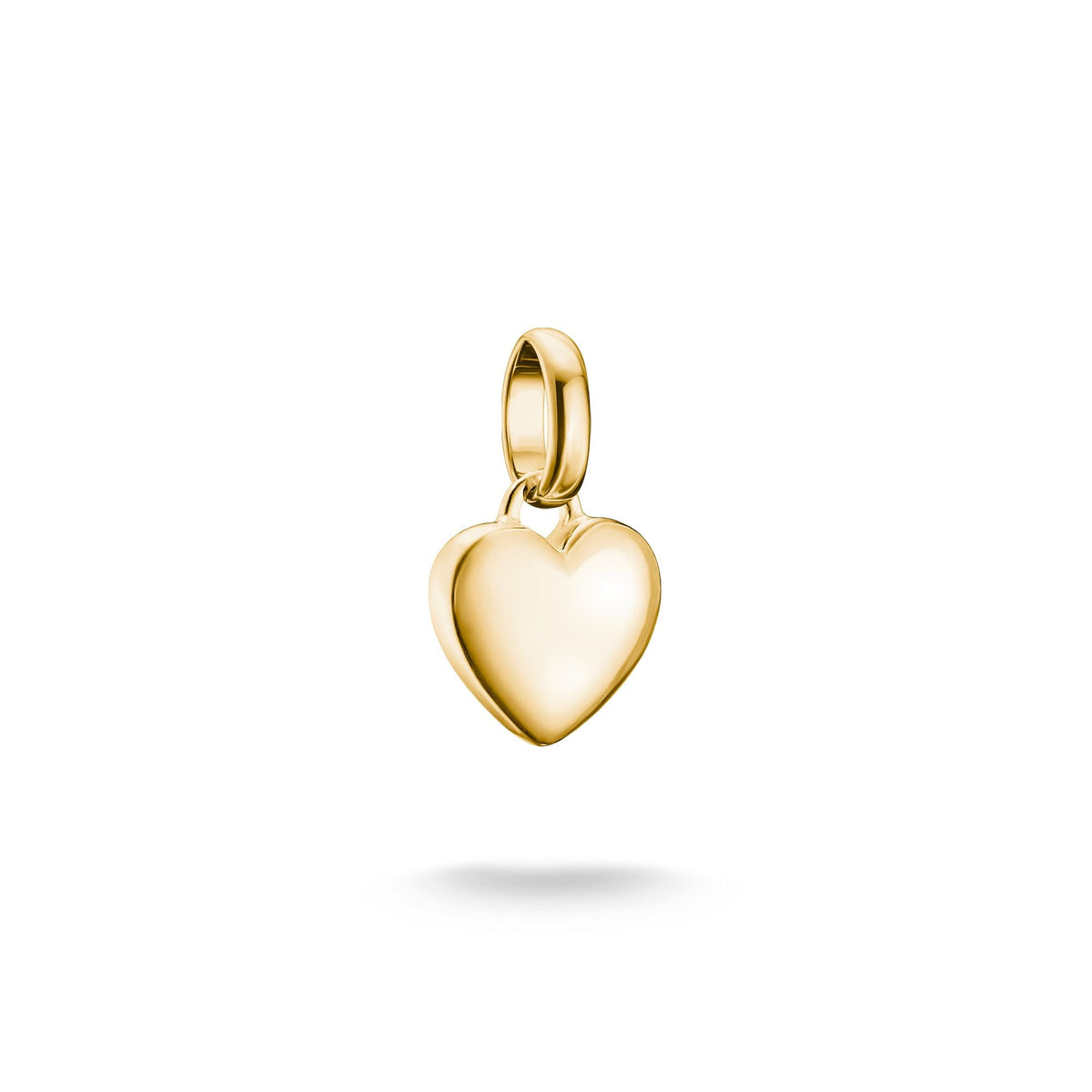 Gold-Plated Heart Charm