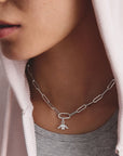 Hello Kitty Cinnamoroll Connect Charm, Silver-Plated