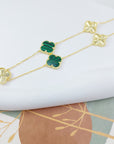 THE MILLI CLOVER NECKLACE - STERLING SILVER