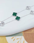 THE MILLI CLOVER NECKLACE - STERLING SILVER