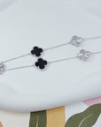 THE MILLI CLOVER NECKLACE - STERLING SILVER