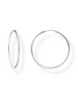 THOMAS SABO Medium Hoop Earrings Silver