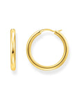 THOMAS SABO Classic hoop earrings in wider shape