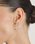 Hoop earrings