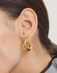Hoop earrings