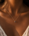 9CT ZELIE EVIL EYE NECKLACE