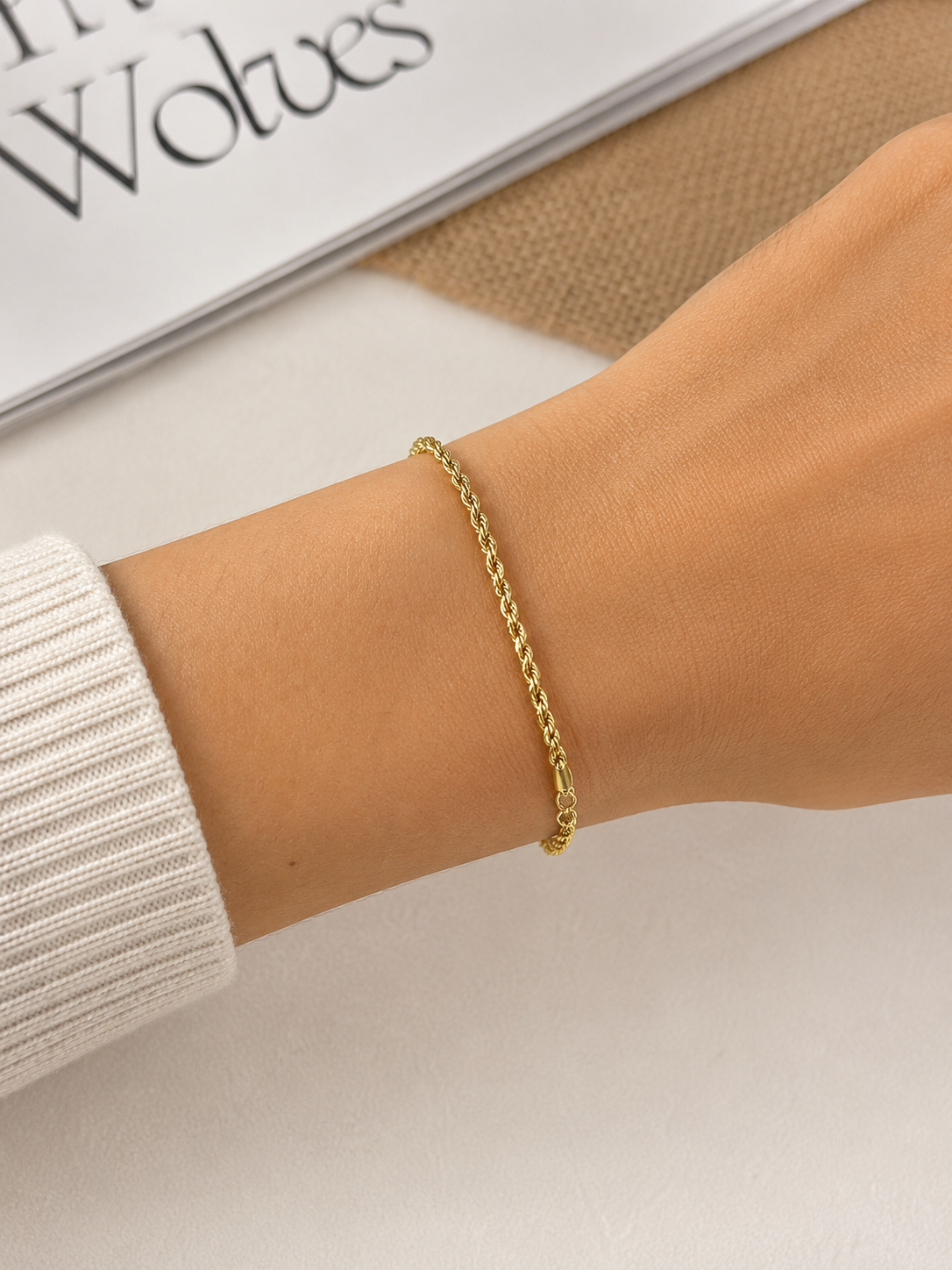 ROPE BRACELET - STERLING SILVER