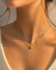 ZEPHYRA EVIL EYE NECKLACE  - STERLING SILVER