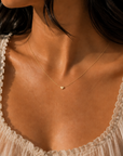 TINY HEART NECKLACE ♡  - STERLING SILVER