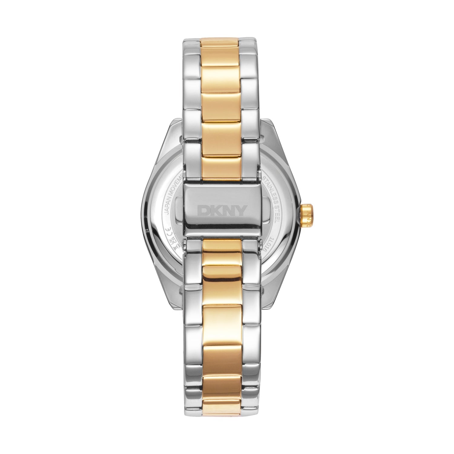 DKNY Logo -Chambers Midi Two-Tone Stainless Steel 34mm Watch