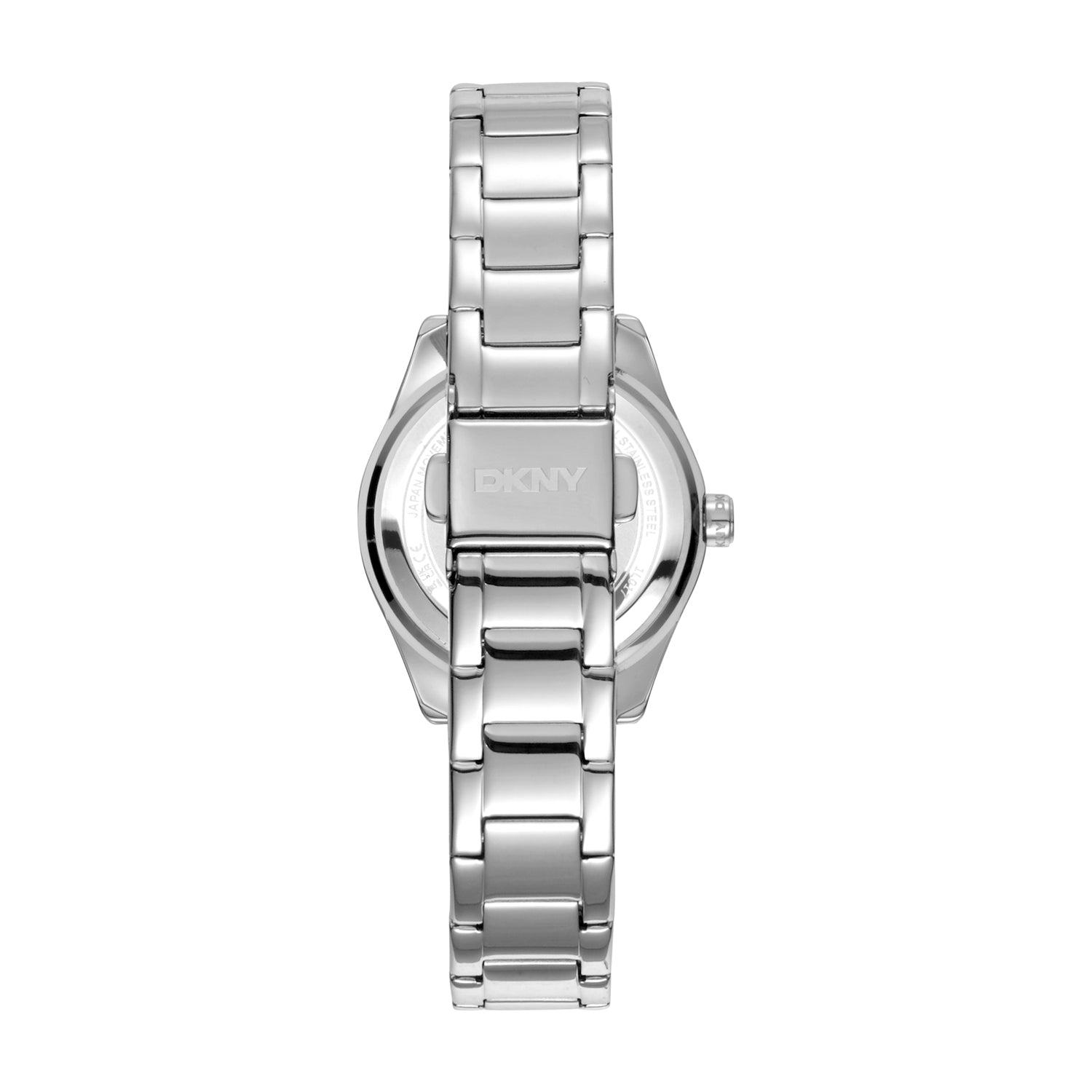 DKNY Everyday -Chambers Glitz Silver Stainless Steel 30mm Watch