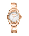 DKNY Everyday -Chambers Glitz Rose Gold Stainless Steel 30mm Watch