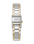 DKNY Evening Two-Tone Stainless Steel 23x30mm Watch