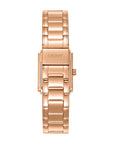 DKNY Logo Rose Gold Stainless Steel 23x30mm Watch