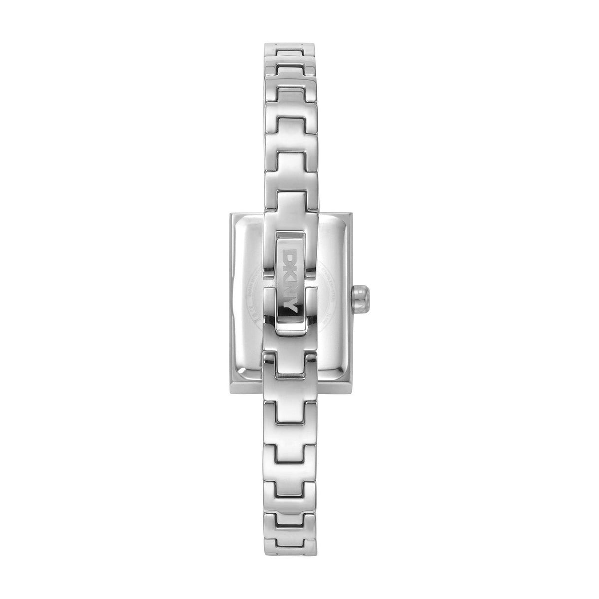 DKNY Signature Shape Silver Stainless Steel 17x31.5mm Watch