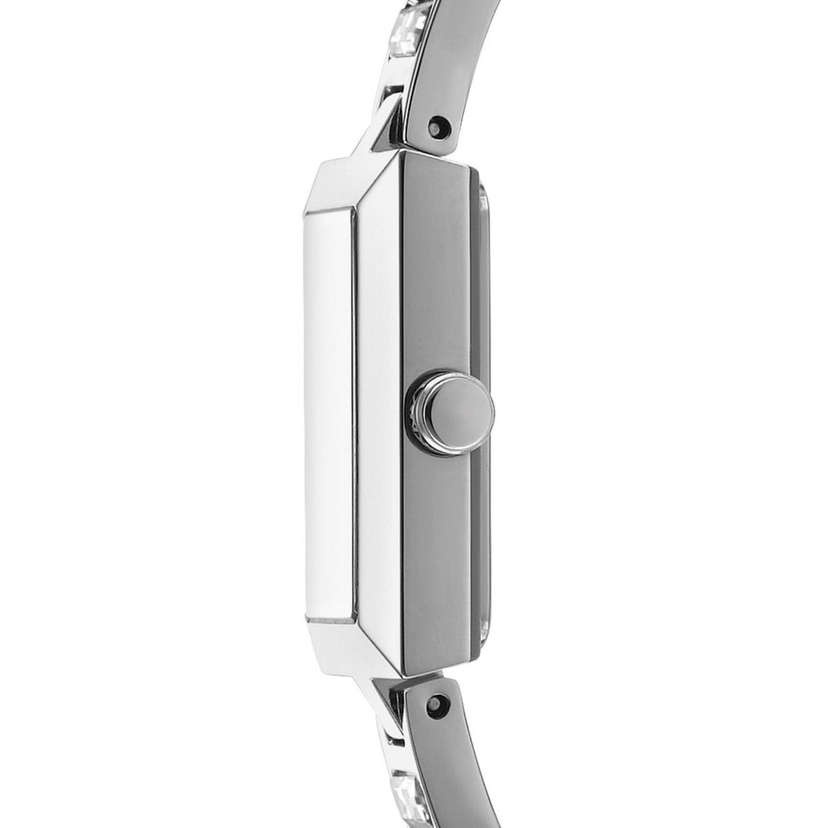 DKNY Signature Shape Silver Stainless Steel 17x31.5mm Watch