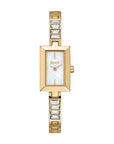 DKNY Signature Shape Gold Stainless Steel 17x31.5mm Watch