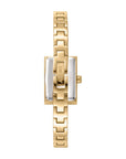 DKNY Signature Shape Green/Gold Stainless Steel 17x31.5mm Watch