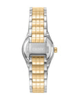 DKNY Essentials Two Tone Stainless Steel 28mm Green Dial Watch and Gold Stainless Steel Bracelet Set