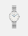 Daniel Wellington Petite Roman Numerals 28 5-Link S White Watch