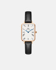 Daniel Wellington Quadro Roman Numerals 20x26 Sheffield RG White Watch