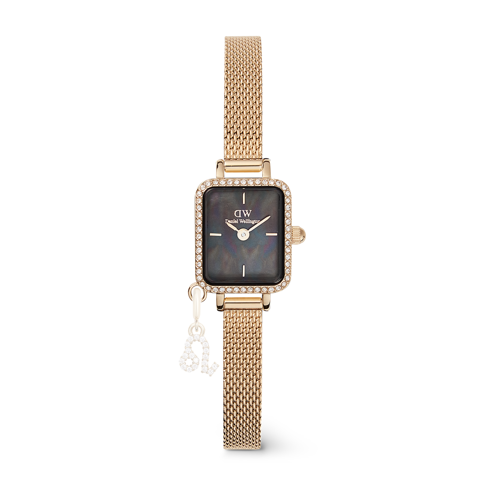 Daniel Wellington Quadro Mini Crystal Zodiac Evergold Watch