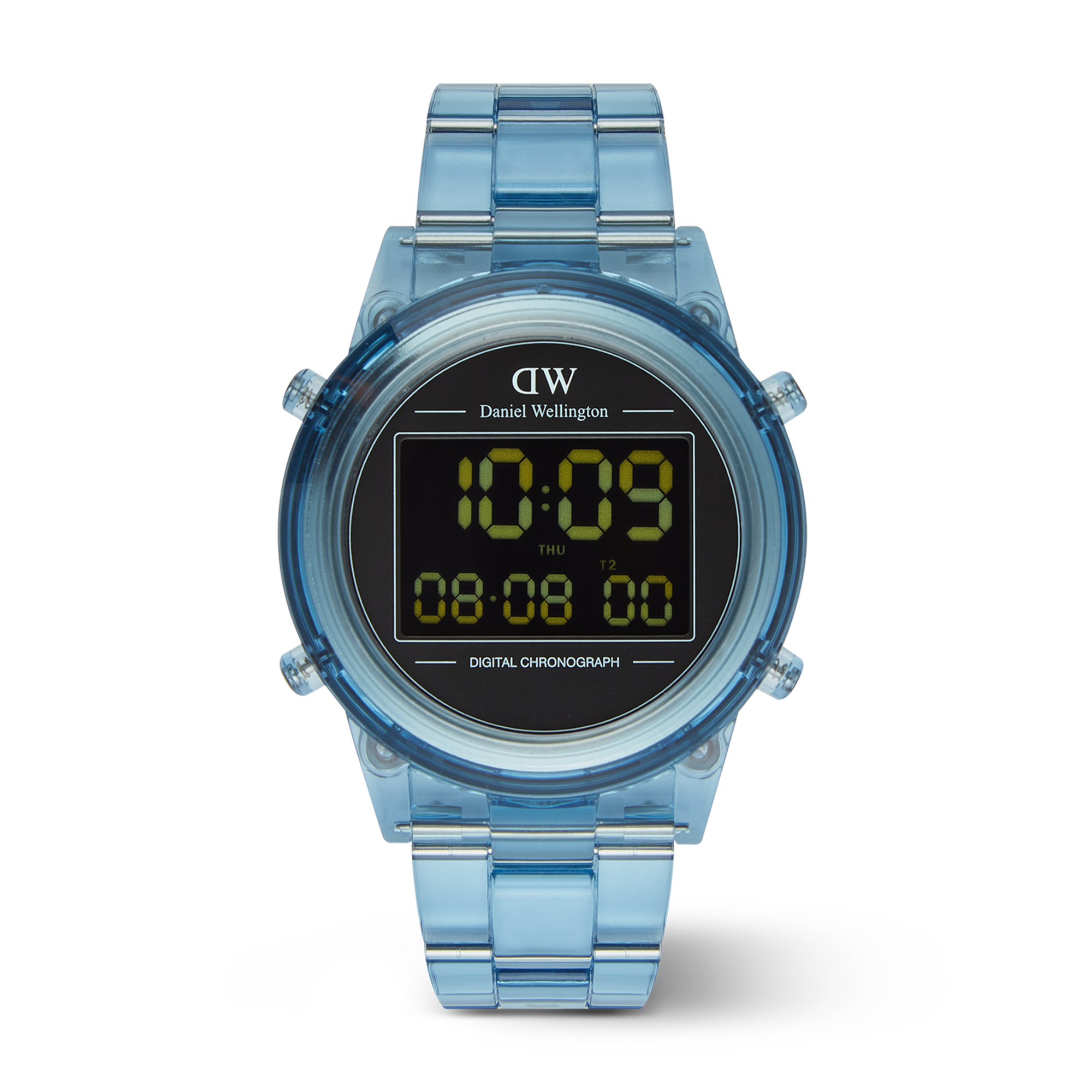 Daniel Wellington Retro Digital Light Blue Watch