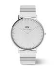 Daniel Wellington Classic Piano Link Silver Unitone Watch